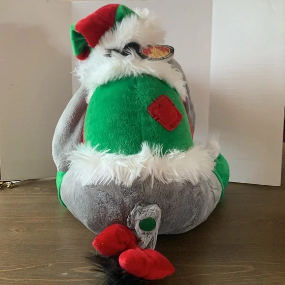 Disney World Plush Elf Eeyore Candy Cane Christmas Holiday Winnie the Pooh vtg - Picture 6 of 10